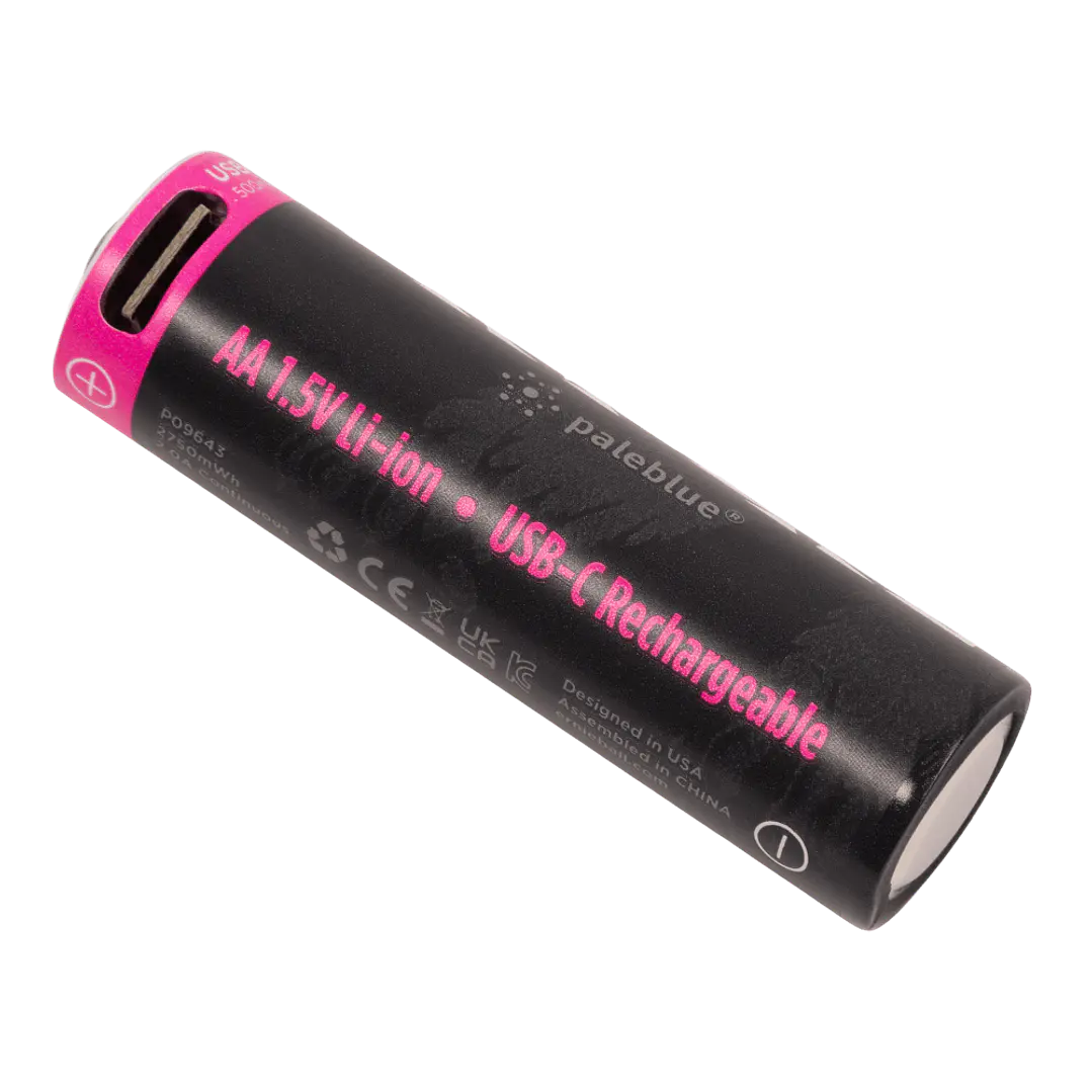 Batería USB‑C recargable AA Ernie Ball by Paleblue — Pack de 4 5