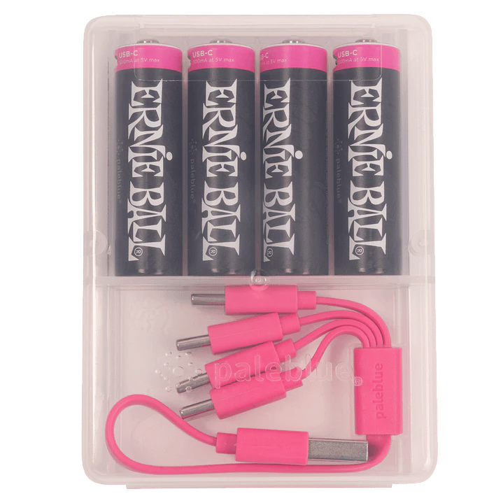 Batería USB‑C recargable AA Ernie Ball by Paleblue — Pack de 4 6