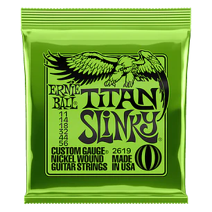Cuerdas para Guitarra Eléctrica Titan Slinky 11-56 P02619