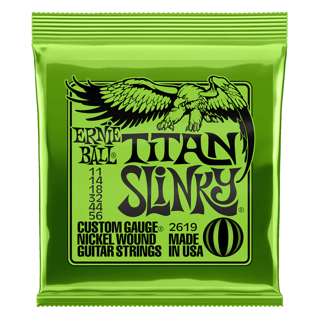 Cuerdas para Guitarra Eléctrica Titan Slinky 11-56 P02619 1