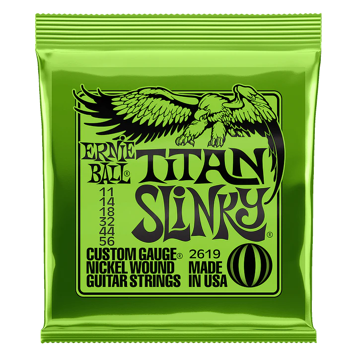 Cuerdas para Guitarra Eléctrica Titan Slinky 11-56 P02619 1