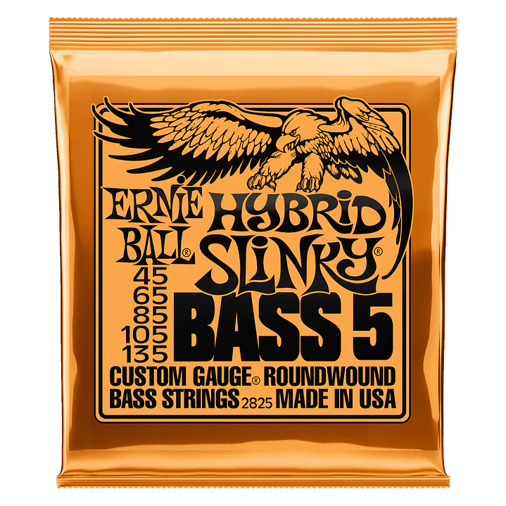 Cuerdas para Bajo Eléctrico 5-string Hybrid Slinky 45-135 P02825 1