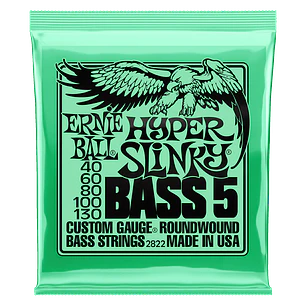 Cuerdas para Bajo Eléctrico 5-string Hyper Slinky 40-130 P02822