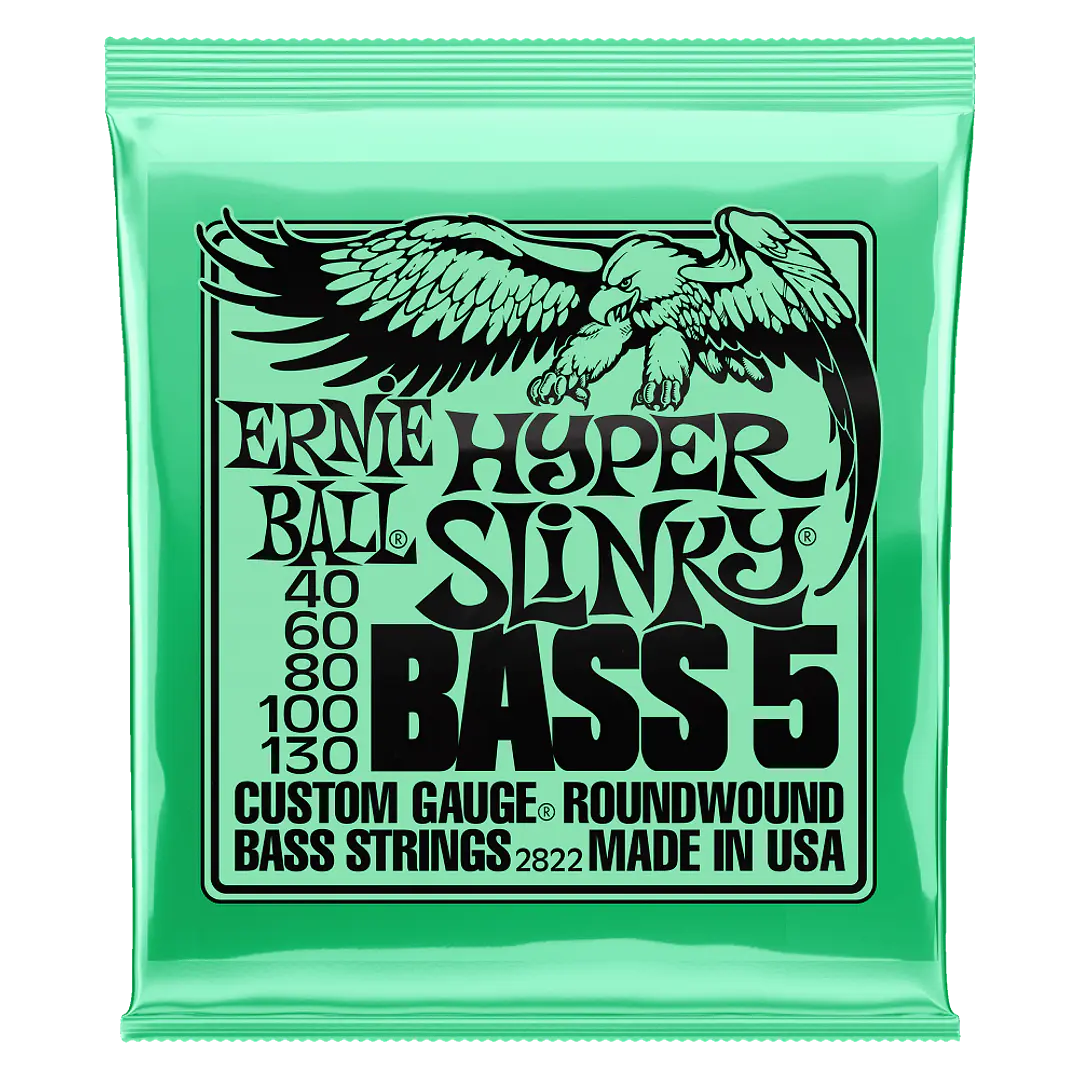Cuerdas para Bajo Eléctrico 5-string Hyper Slinky 40-130 P02822 1