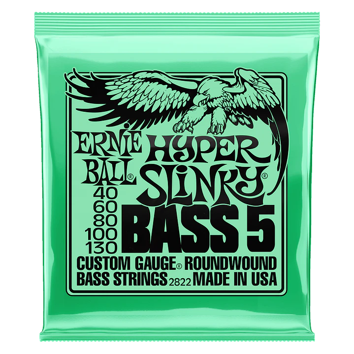 Cuerdas para Bajo Eléctrico 5-string Hyper Slinky 40-130 P02822 1