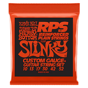 Cuerdas para Guitarra Eléctrica Skinny Top Heavy Bottom Slinky RPS 10-52 P02237