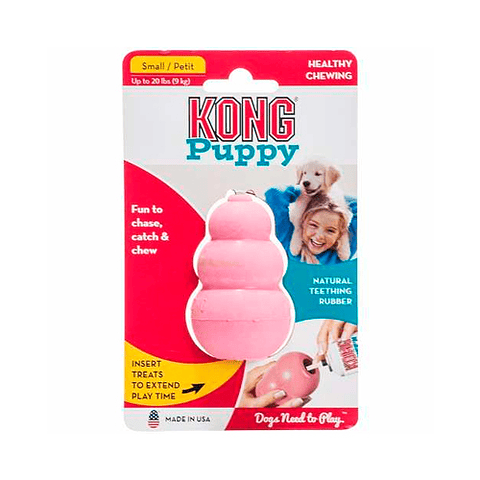 Kong puppy S rosado