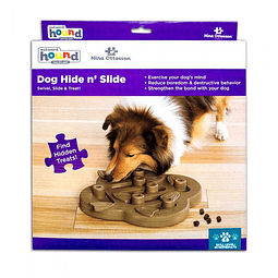 Dog puzzle hide n slide