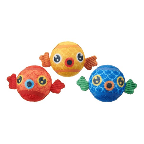 Trio pelotas pez