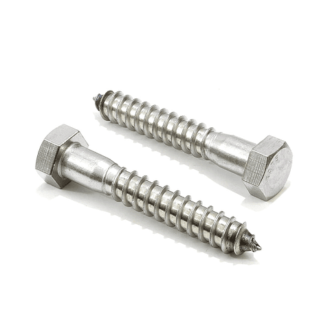 Tirafondo Hexagonal Acero Inoxidable 304 3/8