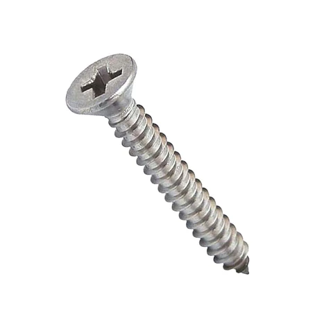 Roscalata cabeza plana ph inoxidable #8 X 1-1/4 100 unidades