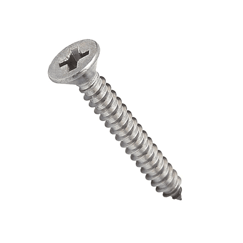 Roscalata cabeza plana ph inoxidable #10 X 1 100 unidades