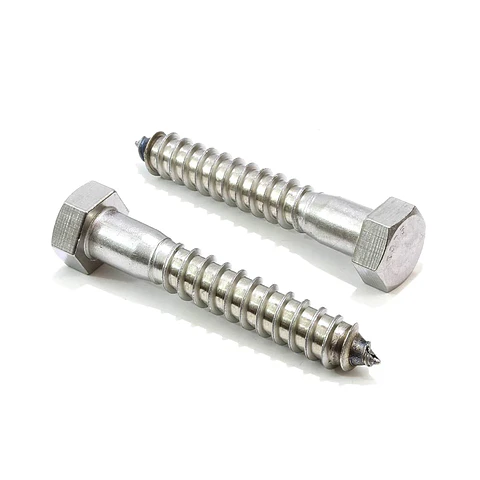 Tirafondo Hexagonal Acero Inoxidable 304 1/4