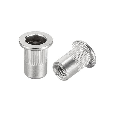 Tuerca Remachable Acero Inoxidable 304 Milimetrica