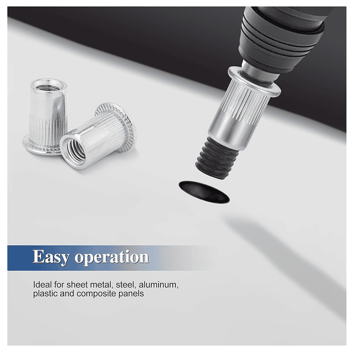 Tuerca Remachable Acero Inoxidable 304 M5 3