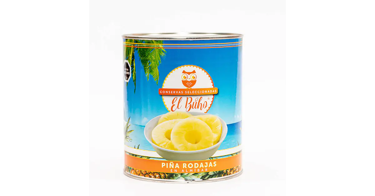 Piña en rodajas | Buen formato para preparaciones grandes.