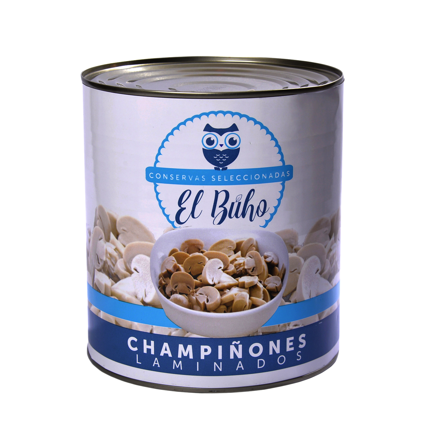 Champiñones laminados