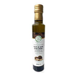 Aceite de oliva y trufas negras