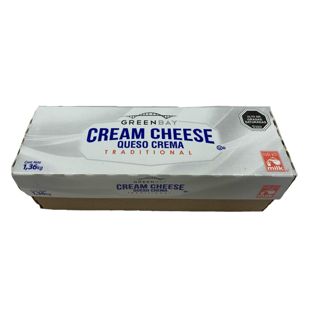 Barra de queso crema