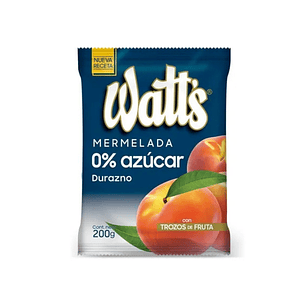 Mermelada de durazno 0% azúcar