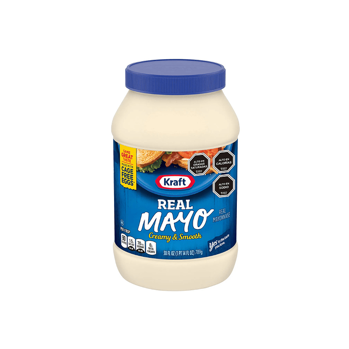 Mayonesa Kraft Real Mayo Regular  1