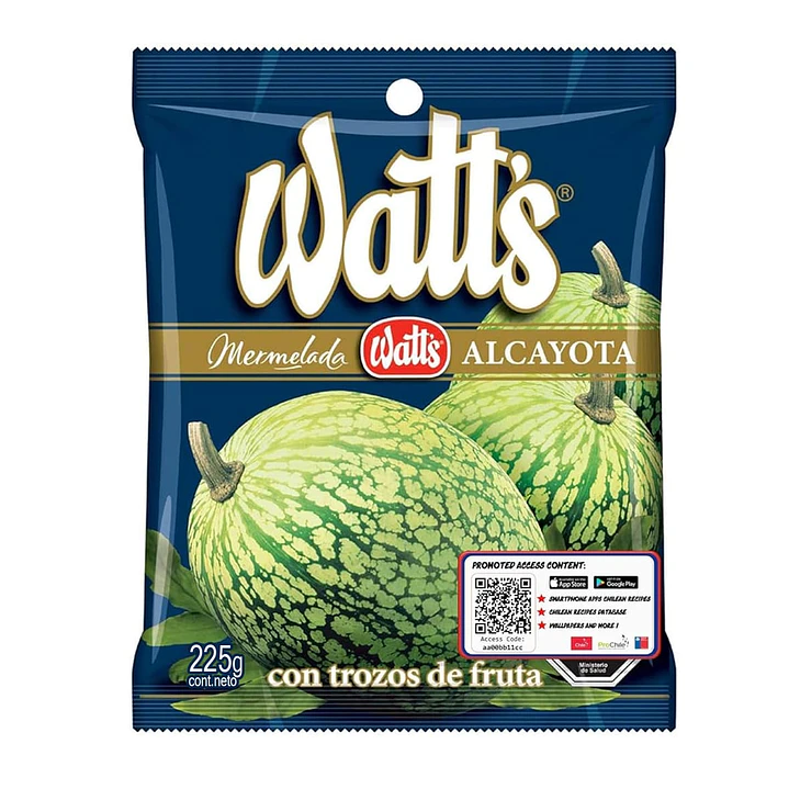 Mermelada original Watt's 2