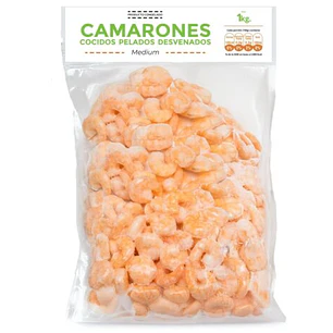 Camarones cocidos