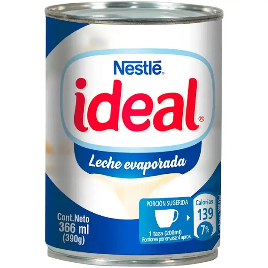 Leche evaporada Ideal  1