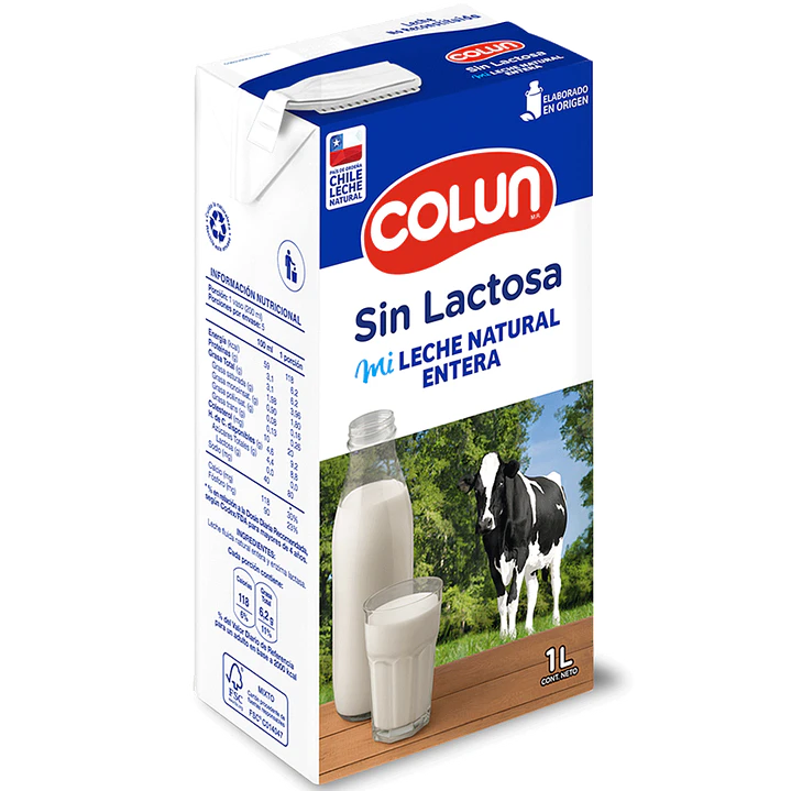 Leche Entera S/Lactosa 1