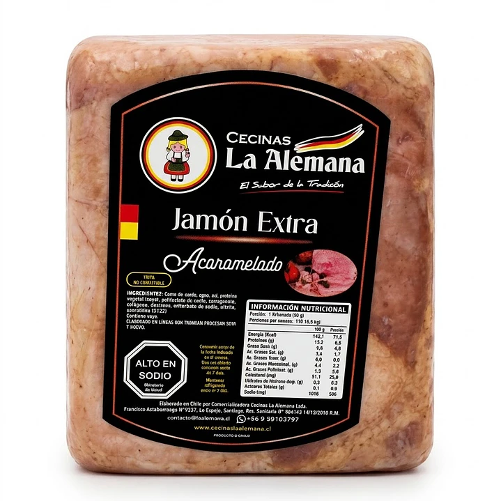 Jamón extra acaramelado 1