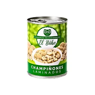 Champiñones laminados