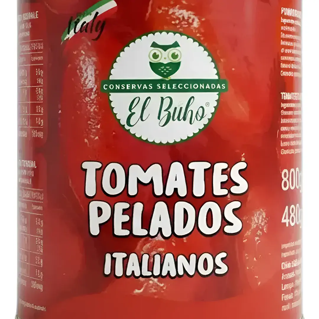 Tomates pelados enteros 1