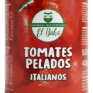 Tomates pelados enteros