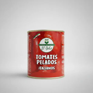 Tomates pelados en trozo 