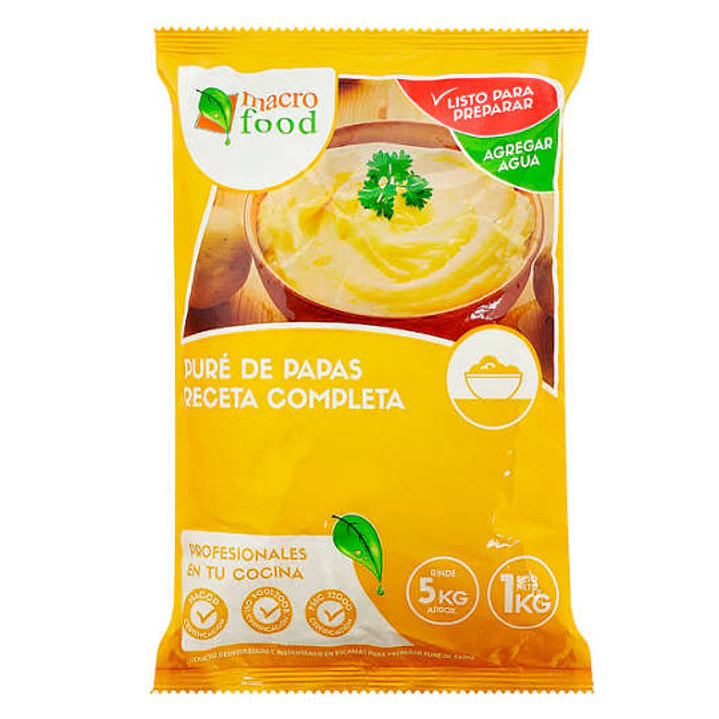 Puré de papas  1