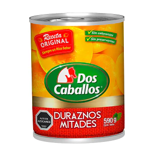 Durazno mitades
