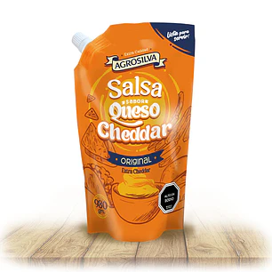 Salsa queso cheddar