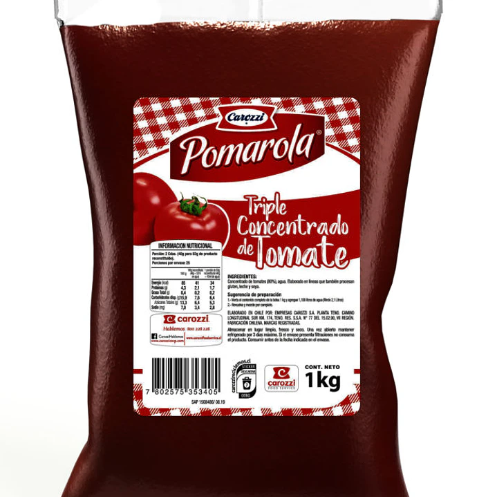 Triple concentrado de tomate 1