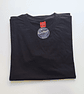 Polera lisa cuello redondo negra - Miniatura 2