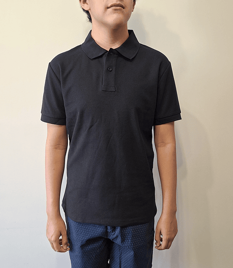 Polera piqué manga corta