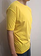 Polera lisa cuello redondo amarillo - Miniatura 6