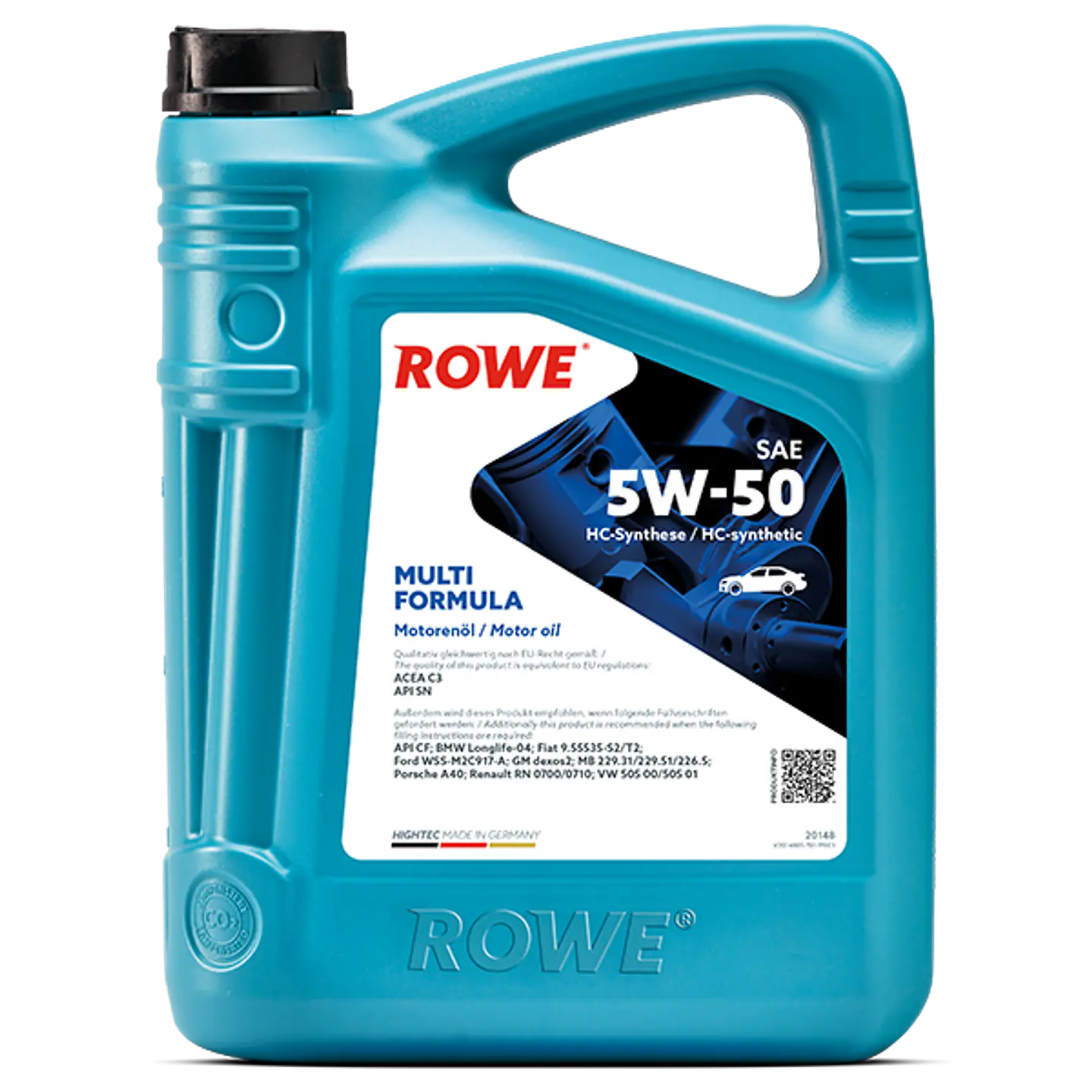 ACEITE MOTOR HIGHTEC MULTI FORMULA 5W-50 2