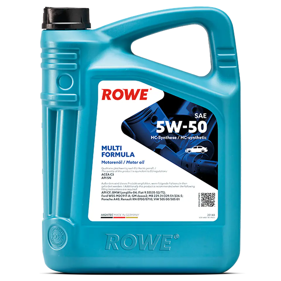 ACEITE MOTOR HIGHTEC MULTI FORMULA 5W-50 2