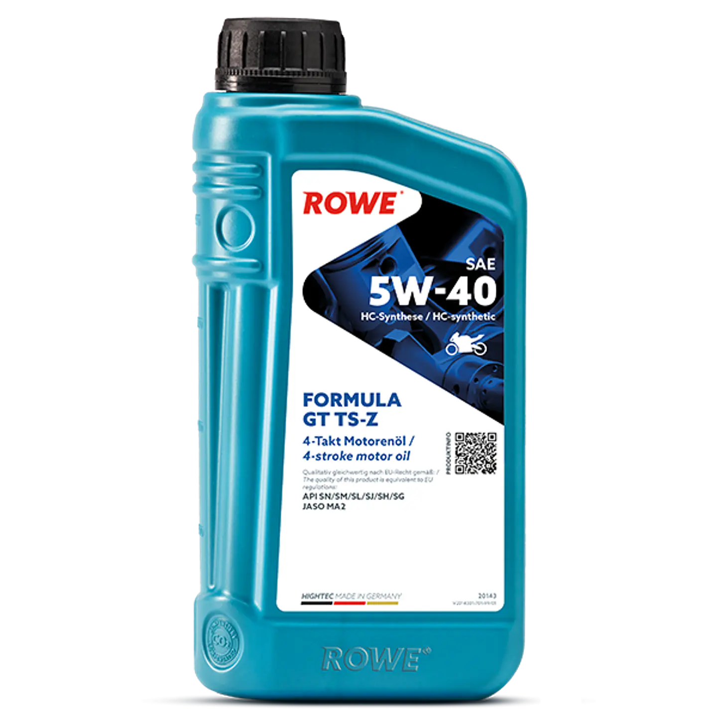 ACEITE DE MOTO HIGHTEC FORMULA GT 5W-40 TS-Z 1
