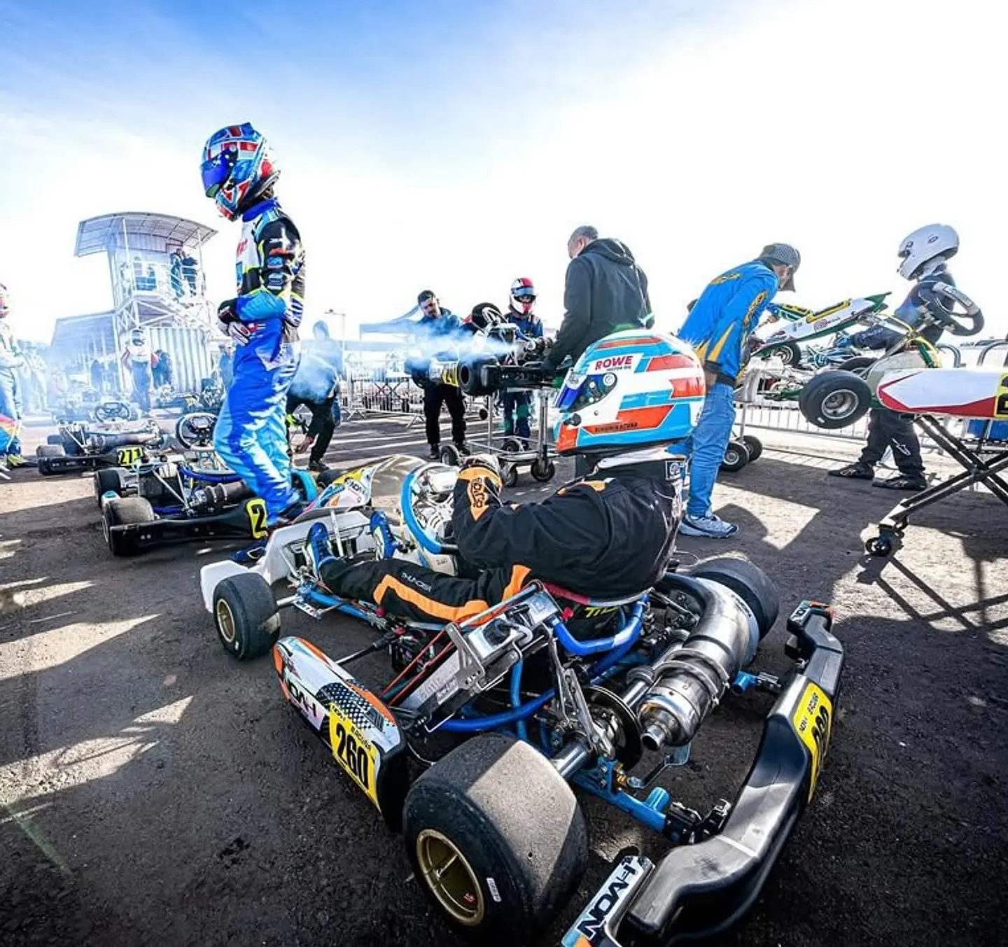 ACEITE HIGHTEC MEZCLA 2T SYNTH RACE KART 4