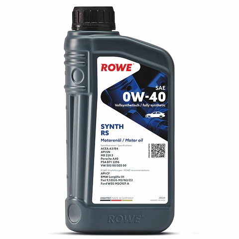 ACEITE MOTOR HIGHTEC SYNTH RS 0W-40
