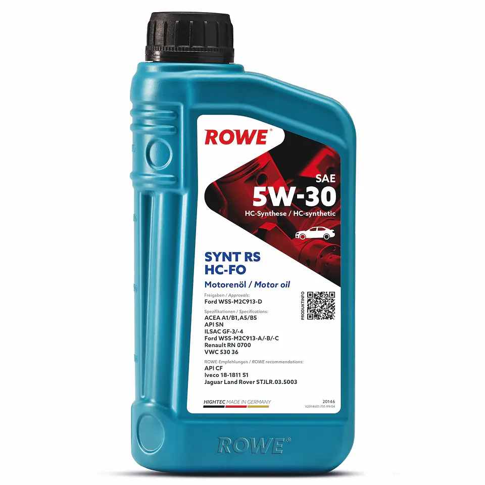 ACEITE MOTOR HIGHTEC SYNT RS HC-FO 5W-30 1