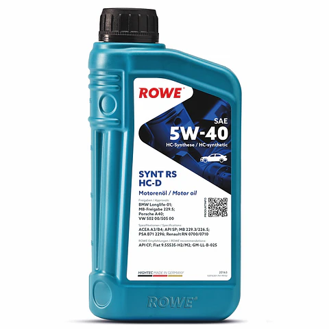 ACEITE MOTOR HIGHTEC SYNT RS HC-D 5W-40