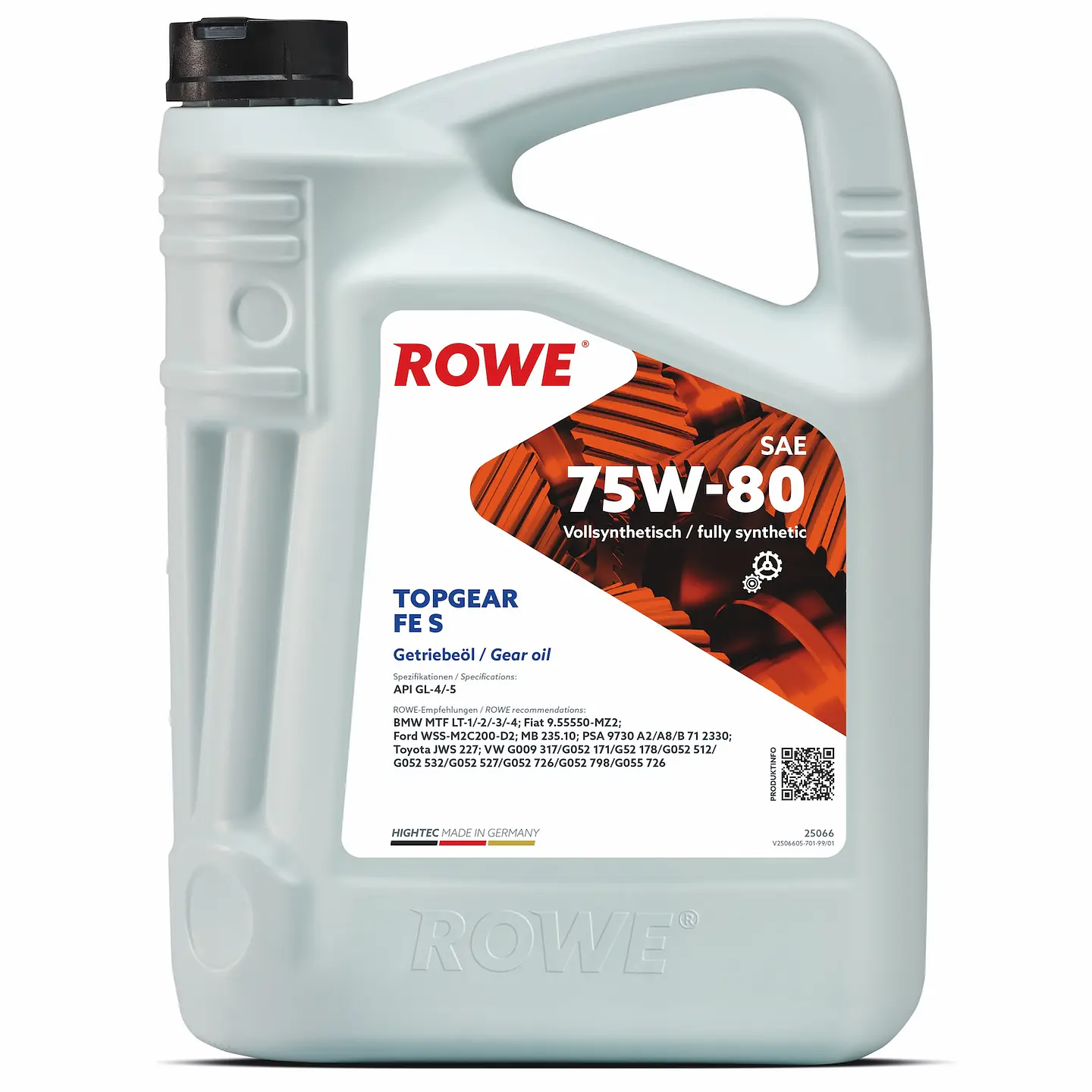 ACEITE TRANSMISION TOPGEAR FE S 75W-80 2