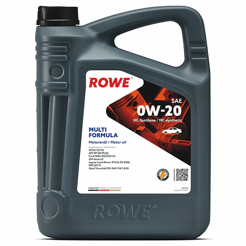 ACEITE MOTOR HIGHTEC MULTI FORMULA 0W-20